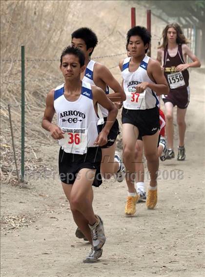 Thumbnail 1 in Fastback Shootout, Mt SAC, Sophomore Boys, Race 1 photogallery.