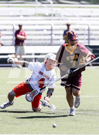 Thumbnail 1 in O'Dea vs. Eastside Catholic (WALAX 3A Final)  photogallery.