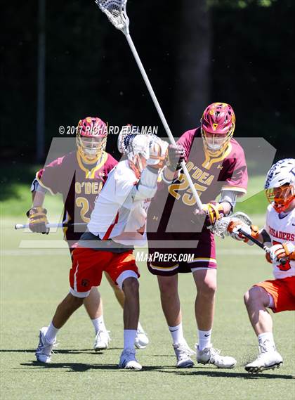 Thumbnail 3 in O'Dea vs. Eastside Catholic (WALAX 3A Final)  photogallery.