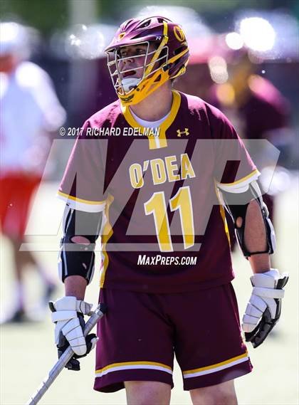 Thumbnail 3 in O'Dea vs. Eastside Catholic (WALAX 3A Final)  photogallery.