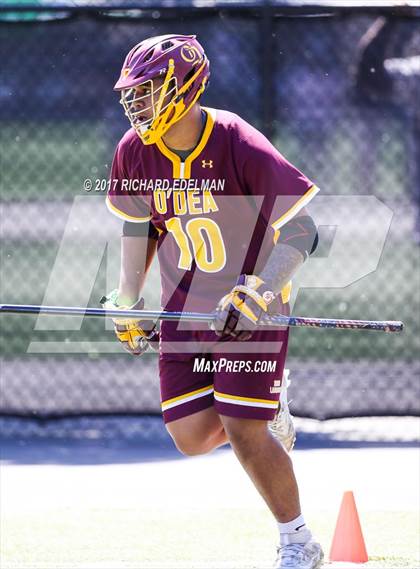 Thumbnail 2 in O'Dea vs. Eastside Catholic (WALAX 3A Final)  photogallery.