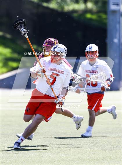 Thumbnail 1 in O'Dea vs. Eastside Catholic (WALAX 3A Final)  photogallery.
