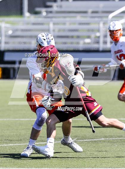Thumbnail 2 in O'Dea vs. Eastside Catholic (WALAX 3A Final)  photogallery.