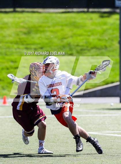 Thumbnail 2 in O'Dea vs. Eastside Catholic (WALAX 3A Final)  photogallery.