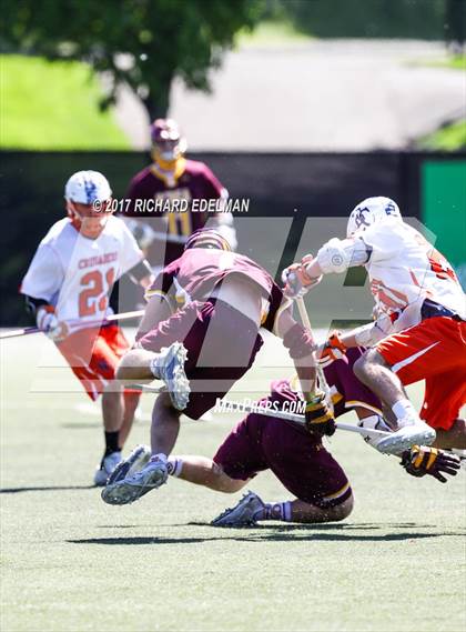 Thumbnail 2 in O'Dea vs. Eastside Catholic (WALAX 3A Final)  photogallery.