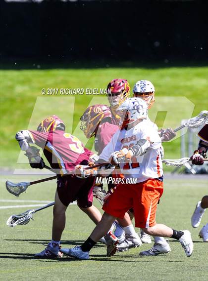 Thumbnail 2 in O'Dea vs. Eastside Catholic (WALAX 3A Final)  photogallery.