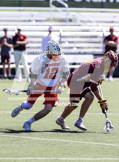 Thumbnail 1 in O'Dea vs. Eastside Catholic (WALAX 3A Final)  photogallery.