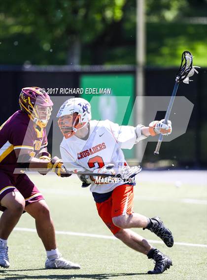 Thumbnail 1 in O'Dea vs. Eastside Catholic (WALAX 3A Final)  photogallery.