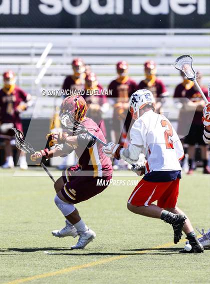Thumbnail 1 in O'Dea vs. Eastside Catholic (WALAX 3A Final)  photogallery.