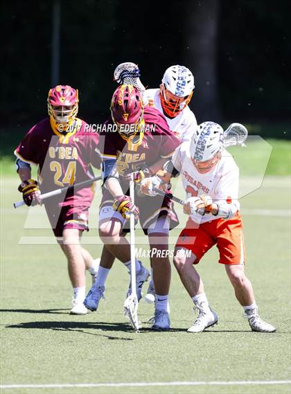 Thumbnail 1 in O'Dea vs. Eastside Catholic (WALAX 3A Final)  photogallery.