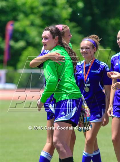 Thumbnail 2 in Carrboro vs. Forbush (NCHSAA 2A Final) photogallery.