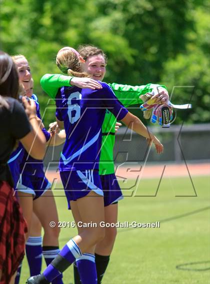 Thumbnail 2 in Carrboro vs. Forbush (NCHSAA 2A Final) photogallery.