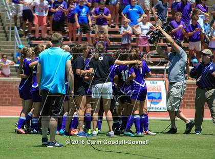 Thumbnail 2 in Carrboro vs. Forbush (NCHSAA 2A Final) photogallery.