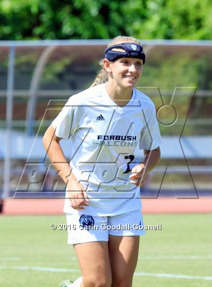 Thumbnail 2 in Carrboro vs. Forbush (NCHSAA 2A Final) photogallery.