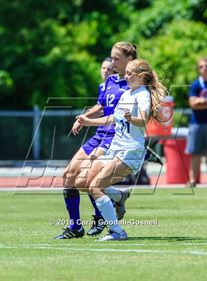 Thumbnail 2 in Carrboro vs. Forbush (NCHSAA 2A Final) photogallery.