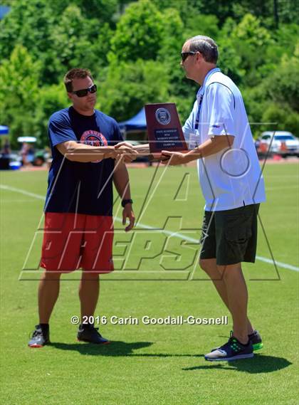 Thumbnail 2 in Carrboro vs. Forbush (NCHSAA 2A Final) photogallery.