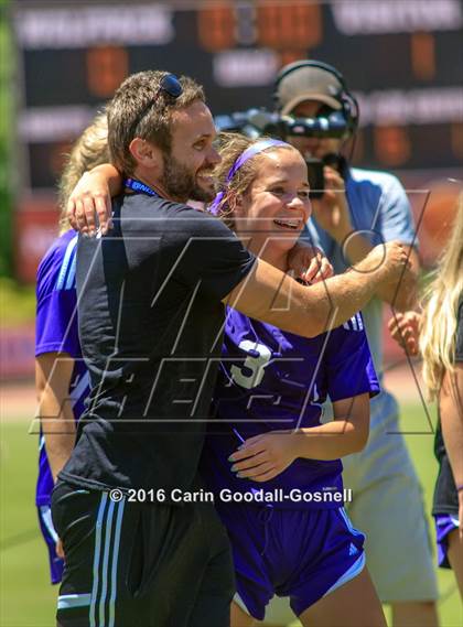 Thumbnail 3 in Carrboro vs. Forbush (NCHSAA 2A Final) photogallery.
