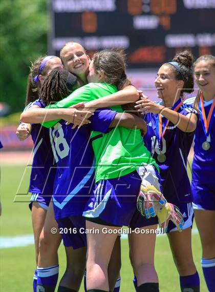 Thumbnail 2 in Carrboro vs. Forbush (NCHSAA 2A Final) photogallery.
