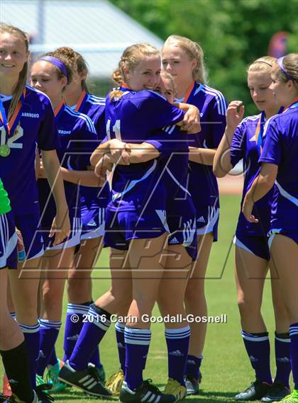 Thumbnail 2 in Carrboro vs. Forbush (NCHSAA 2A Final) photogallery.