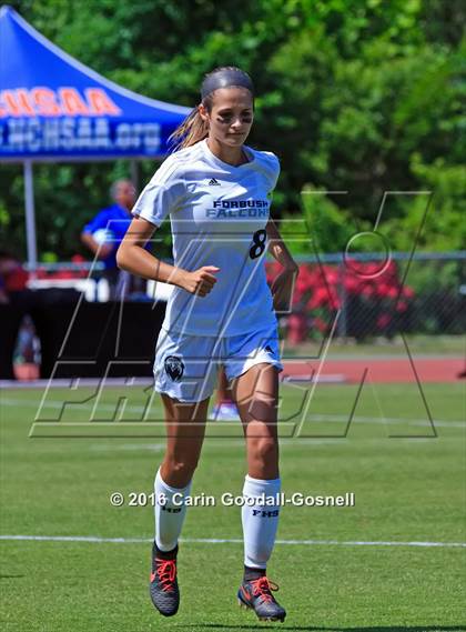 Thumbnail 2 in Carrboro vs. Forbush (NCHSAA 2A Final) photogallery.