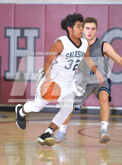 Thumbnail 2 in Salesian vs. Crescenta Valley (Rancho Mirage Holiday Invitational) photogallery.