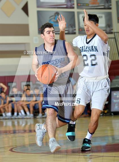 Thumbnail 3 in Salesian vs. Crescenta Valley (Rancho Mirage Holiday Invitational) photogallery.