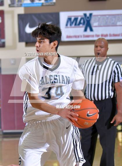 Thumbnail 2 in Salesian vs. Crescenta Valley (Rancho Mirage Holiday Invitational) photogallery.
