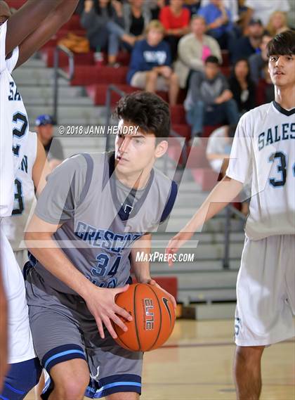 Thumbnail 3 in Salesian vs. Crescenta Valley (Rancho Mirage Holiday Invitational) photogallery.