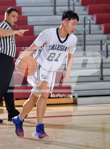 Thumbnail 2 in Salesian vs. Crescenta Valley (Rancho Mirage Holiday Invitational) photogallery.