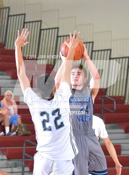 Thumbnail 3 in Salesian vs. Crescenta Valley (Rancho Mirage Holiday Invitational) photogallery.