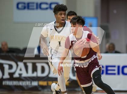 Thumbnail 2 in Hudson Catholic vs St Anthony (Spalding Hoophall Classic) photogallery.