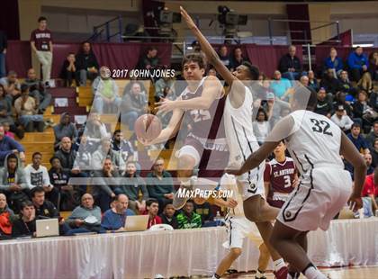 Thumbnail 2 in Hudson Catholic vs St Anthony (Spalding Hoophall Classic) photogallery.
