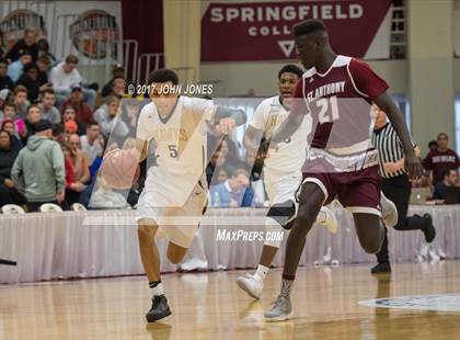 Thumbnail 2 in Hudson Catholic vs St Anthony (Spalding Hoophall Classic) photogallery.