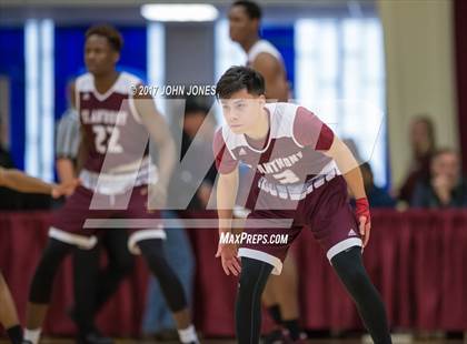 Thumbnail 3 in Hudson Catholic vs St Anthony (Spalding Hoophall Classic) photogallery.