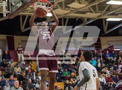 Thumbnail 3 in Hudson Catholic vs St Anthony (Spalding Hoophall Classic) photogallery.