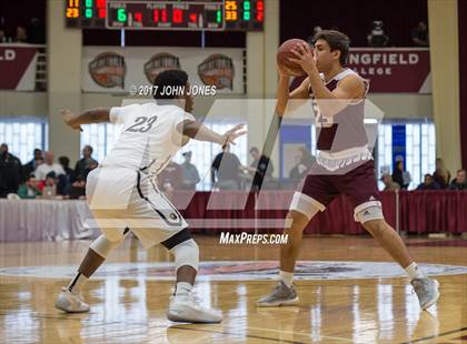 Thumbnail 1 in Hudson Catholic vs St Anthony (Spalding Hoophall Classic) photogallery.