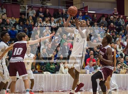 Thumbnail 3 in Hudson Catholic vs St Anthony (Spalding Hoophall Classic) photogallery.