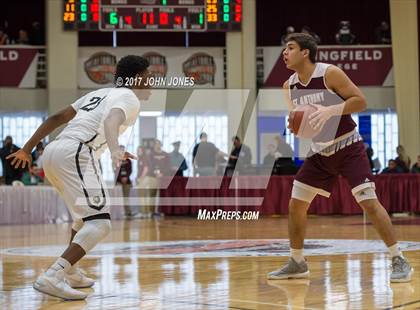Thumbnail 2 in Hudson Catholic vs St Anthony (Spalding Hoophall Classic) photogallery.