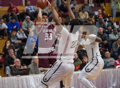 Thumbnail 1 in Hudson Catholic vs St Anthony (Spalding Hoophall Classic) photogallery.