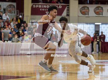 Thumbnail 1 in Hudson Catholic vs St Anthony (Spalding Hoophall Classic) photogallery.
