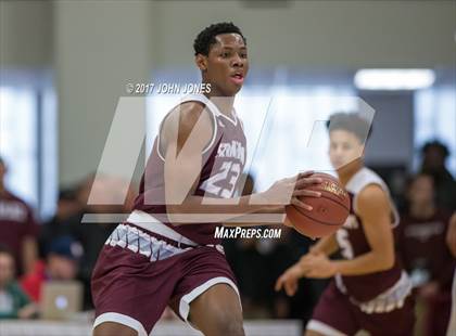 Thumbnail 1 in Hudson Catholic vs St Anthony (Spalding Hoophall Classic) photogallery.