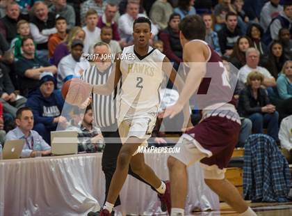 Thumbnail 2 in Hudson Catholic vs St Anthony (Spalding Hoophall Classic) photogallery.