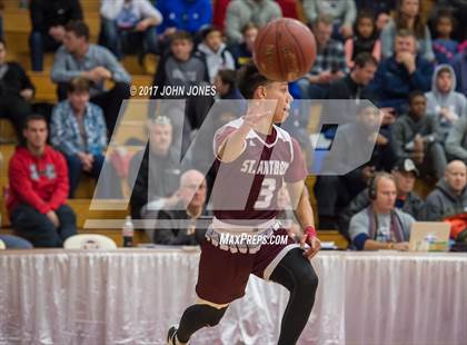 Thumbnail 2 in Hudson Catholic vs St Anthony (Spalding Hoophall Classic) photogallery.