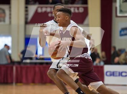 Thumbnail 2 in Hudson Catholic vs St Anthony (Spalding Hoophall Classic) photogallery.