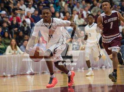 Thumbnail 1 in Hudson Catholic vs St Anthony (Spalding Hoophall Classic) photogallery.