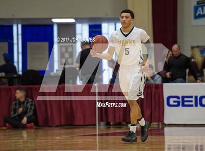 Thumbnail 2 in Hudson Catholic vs St Anthony (Spalding Hoophall Classic) photogallery.