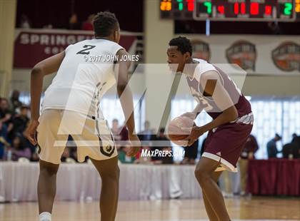 Thumbnail 2 in Hudson Catholic vs St Anthony (Spalding Hoophall Classic) photogallery.