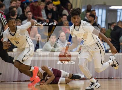 Thumbnail 3 in Hudson Catholic vs St Anthony (Spalding Hoophall Classic) photogallery.