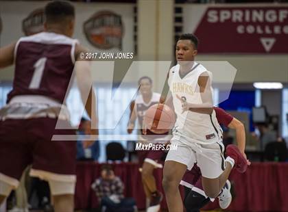 Thumbnail 2 in Hudson Catholic vs St Anthony (Spalding Hoophall Classic) photogallery.