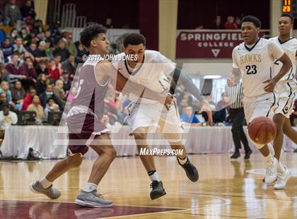 Thumbnail 1 in Hudson Catholic vs St Anthony (Spalding Hoophall Classic) photogallery.